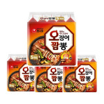 농심 오징어짬뽕 124g 20개 봉지라면 한박스 : 코스트코구매대행 몽땅365