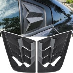 닷지 호환 차저용 리어 사이드 윈도우 루버 20112024 SXT GT 스캣 SRT 헬캣 와이드바디 레디예 데이토나 윈드실드 선섀도 커버 램보 스타일... 
