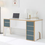 소다 서랍 책상 1600 컴퓨터 게이밍 학생 서재 책상 : 벨리카가구