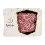[황제한우] 1++ 한우 등심플러스세트 1kg 구이용 마장동 (냉장) : 황제한우