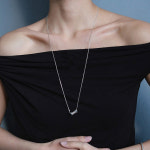 클레멍스 CLEMENCE SINGLE ROPE PENDANT NECKLACE : althing