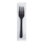 생활을그리다 일회용 포크 개별포장 블랙 16cm, 300개입, 1개 : 요리를그리다