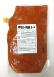하솔푸드 맛있는막장소스 2kg 꼭지포장 대용량 음식점 업소용 프렌차이즈 납품용 : 막창은 하솔푸드