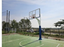 월드스포츠산업 고정식농구대 단면 국민체육진흥공단모델 WDB-1080 : 월드스포츠산업