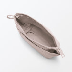 [무인양품] 나일론 바닥면이 넓은 파우치 핑크 S : 무인양품