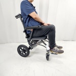 가벼운 접이식 여행용 휠체어 TW5SC 10.5kg 미니 소형 : 최우수인증기관-늘찬복지용구