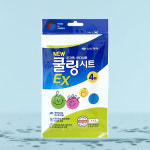 신신제약 뉴 쿨링시트 EX 열냉각패치 1개 4매입 8시간지속 해열시트 : 큐어플러스