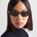 프라다 SPR26ZF 14L-09Z (56) 명품 럭셔리 캣아이 뿔테 선글라스 PRADA : 토탈선글라스