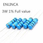 10pcs 3W 1% 금속 필름 저항기 0.1R : 팰리스종합상사2
