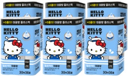 헬로키티 대용량 플러스팩 롤 화장지 30m, 36롤, 6팩 : 주식회사부소 본사직영