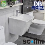 SL-3340 수림 세면대 욕실 원홀 일체형 세면기교체 설치의뢰 부속포함 서울 인천 경기 : DB라이프