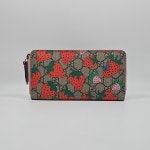 구찌 스트로베리 지퍼 장지갑 : 누보클레