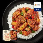 아워홈 온더고 직장인 냉동 도시락 숯불향 바베큐치킨덮밥 341g : 아워홈 공식스토어
