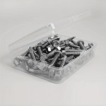 셀프 드릴링 시트 메탈 나사 드릴 포인트 8X1 410 육각 와셔 100 M4x 0 : sweetboy0413