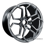 맞춤형 모노 블록 단조 휠 림, 포르쉐 911 람보르기니용, 모든 차량 모델 지원, 19, 20, 21, 22, 23, 24 인치 : 프린스타43