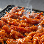 캠핑음식 직화 매운 닭발 무뼈 200g 튤립 국물닭발 : 백년밥상