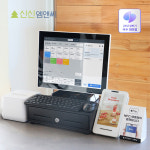 토스포스기 TOSS 키오스크 카페 매장 애플페이 POS 프로그램 화이트 : 나이스카드단말기