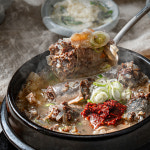 순대 돼지 국밥 순대국 순대국밥 캠핑음식 : 백년밥상