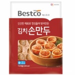 베스트코 김치손만두 1.4kg 김치만두 찐만두 : 고삐