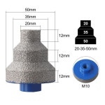 해외배송 정시출고 프리미엄 203550 목공 및 금속 가공 작업의 정확한 구멍을 위한 mm 스텝 드릴 비트 직선 플루트 밀링 커터 : 핏트레이드13