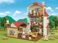 ST Sylvanian Families EPOCH 실바니아 패밀리 하우스 [붉은 지붕의 큰 집] 하-48 마크 인증 3세 이상 : JOK Store