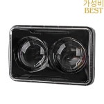 Marlaa LED 변환 헤드라이트 램프 오토바이 혼다 XR250 스즈키 DRZ - H4642/H4651/H4652/H4656/H4666 용 4x6 인치 : 스팀팩마린