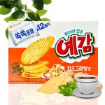 오리온 예감 치즈그라탕 과자 6SQ, 204g, 1개 : 존맛천국