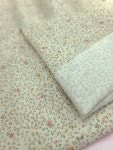 기분좋은3마이벤트 코튼 중밀도 60수 직기 여름잔꽃 연베이지 원단 여름 원피스 블라우스 : 좋은 원단