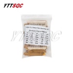150PCS 300PCS 1/2W 1W 2W 3W 저항 1% 금속 필름 저항기 분류 키트 세트 30가지 각 5/10PCS 1R~750R 1K~820K 옴 : 분당플렉스55