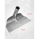 배수로 청소 구부러진 공구 용품 스크레이퍼 망간강 철판 도로청소 사각 망간강 1 긁개 30cm 1 맨홀삽 30cm 1 망간강 스크레이퍼 30cm... 
