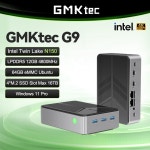 GMKtec Nucbox G9 미니 PC Intel N150 NAS Windows 11 Pro LPDDR5 M.2 2280 SSD WIFI6 BT5.2 듀얼 트리플 스크린 게임용... 