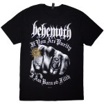 공식 BEHEMOTH 비히모스 The Shit Ov God Purity Fist 반팔 티셔츠 : 매드몽키