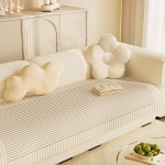 냉감 쇼파패드 4인용 여름 소파패드 6인용 소파 시트 커버 고정 미끄럼방지 쿨링감 캡 타월 : 깁미깁미