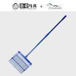 분뇨 포크 교체 내구성 파란색 폐기물 픽업용 안정적인 제거 갈퀴 색상랜덤 : 크리앤디자인