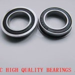 플랜지 2PCS 모델 2RS 베어링 ABEC3 15X24X5MM F61802 F6802 : 공구상사3