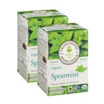 트레디셔널메디시널스 허벌 티 스피어민트 허브차 민트 티백 16개입 2개 : 아르데아