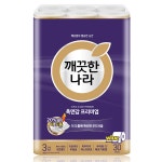 깨끗한나라 화장지 촉앤감케어 3겹30롤1팩 두루마리휴지 : 티에스shop