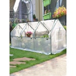 미니 비닐하우스 야채 온실 텃밭 교체 높이55 PE 비방지 보온막 시트 자재 화초 1 가로 세로 70 높이 70cm 10수 : 신흥유통상사07