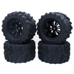 HPI HNR H9801 TM 10 RACING 120MM 자동차 야만인 XS 플럭스 ARRMA KDM 4PCS 액세서리 고무 타이어 화성 HSP SUCCESSOR 7472 : 렙노쉬