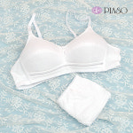 피아소 순면 브라 75A 사이즈 화이트 (3405,3431N,3432,3434) : 피아소