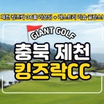 킹즈락CC타이거티하우스 | 충청도 36홀 1박2일골프칠수있는 코스좋은 킹즈락cc : 일박이일자이언트골프