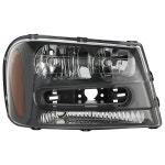 쉐보레 트레일블레이저 02 09 모델 차고 어셈블리 LS/SS 복합 RH 06 09 헤드라이트 프로 할로겐용 : PIONIC