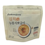 김치누룽지뽀글이 [건조라면밥] 90G 간편식/뜨거운 물만 있으면 OK/실온보관 볶음김치80g : 다온과자상점