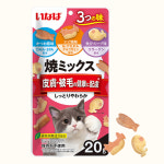 이나바 야끼믹스 닭가슴살 져키 간식 피부+피모 건강케어, 20g, 1개 : 위아펫