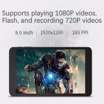 8 인치 64 비트 2GDDR3L RAM 32GROM Windows 10 태블릿 PC 1920x1200... 체리 트레일 X5-Z8350 마이크로 USB HDMI 카메라 : 프린스타43