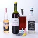 데킬라 위스키 샴페인 보드카 클로저 뚜껑 마개 세트 실리콘 와인 누출 방지 액세서리 H3052 8PCS : 셀렉트클릭