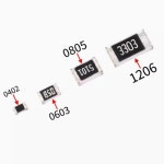 0402 SMD 저항기 1% 0R ~ 10M 1/16W 0.1 1 10 100 150 220 330 ohm 1K 2.2K 4.7K 10K 100K 1R 10R 100R 150R 2 : 분당플렉스54