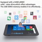 8 인치 64 비트 2GDDR3L RAM 32GROM Windows 10 태블릿 PC 1920x1200... 체리 트레일 X5-Z8350 마이크로 USB HDMI 카메라 : 프린스타43
