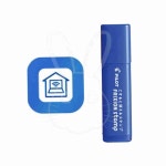 프릭션 스템프 블루 재택근무 1281L 도장스탬프 썼다지웠다 : 핫샘