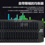 그래픽 이퀄라이저 DBX 잡음 음향 감소 2231 듀얼 사운드 노이즈 밴드 215 (일반판) : 서하의미소